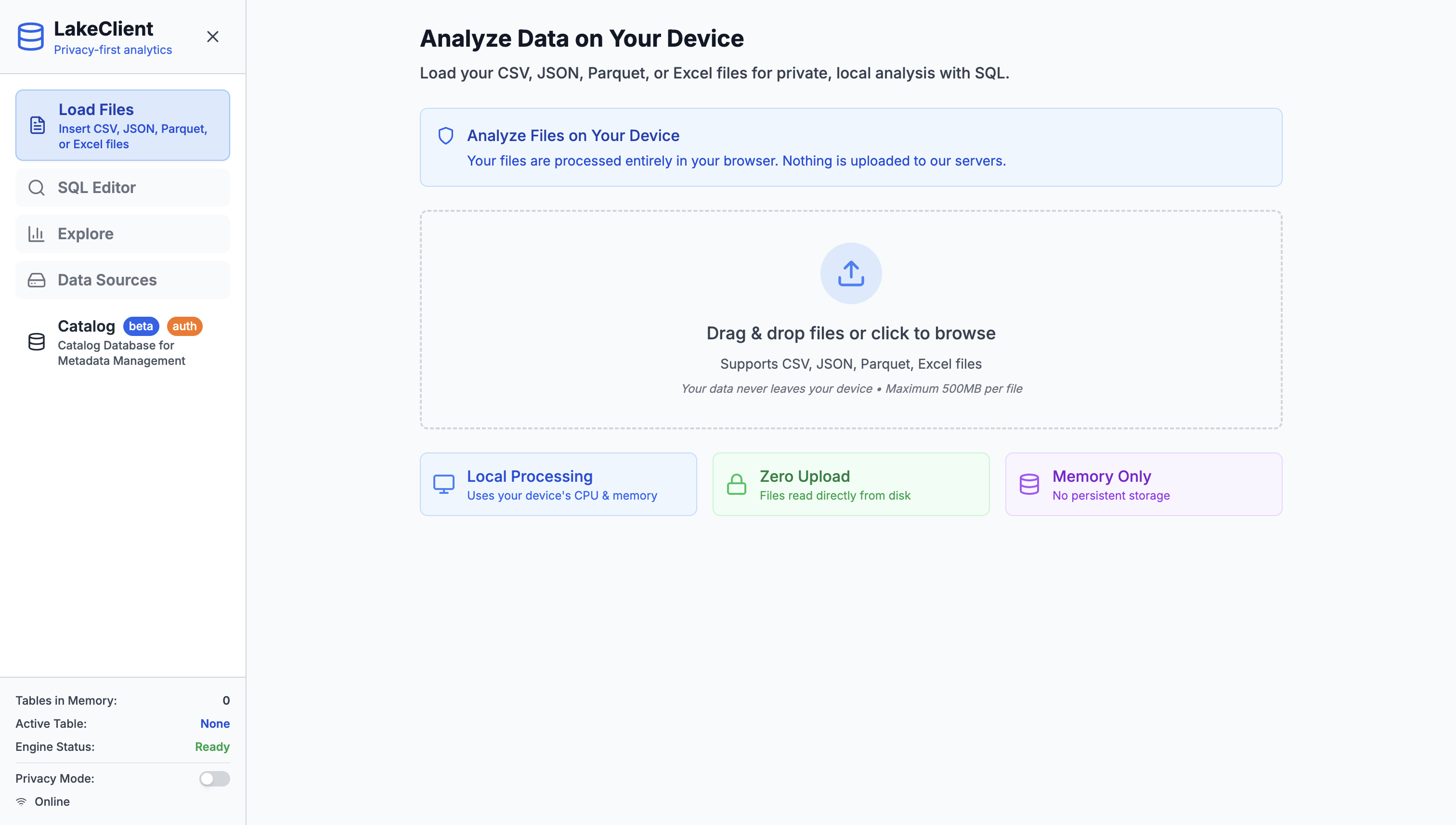 Introducing LakeClient: Privacy-First Analytics in Your Browser